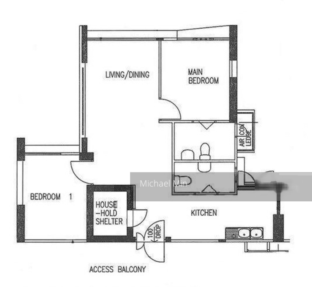 Blk 366 Clementi Avenue 2 (Clementi), HDB 3 Rooms #209824061